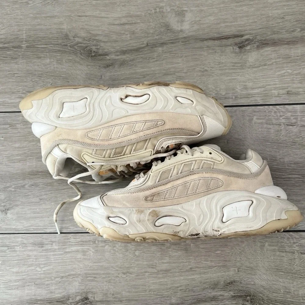 Adidas Oznova Womens 5.5 White Chunky Running Lifestyle Sneakers GW6819